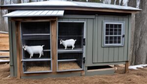 Read more about the article Preventing Moisture Buildup in a Pygmy Goat House